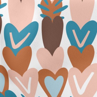 Heart-to-heart Love String Lightweight Cotton Poplin