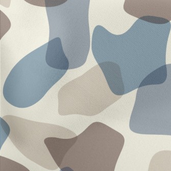 Overlapping Multi-colored Bloc Lightweight Cotton Poplin
