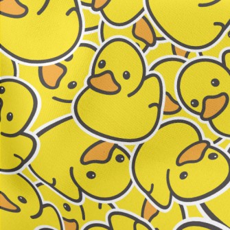 Cute Mini Duck Lightweight Cotton Poplin
