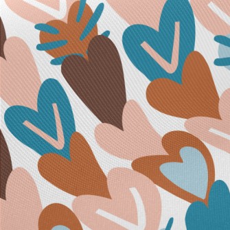 Heart-to-heart Love String Midweight Cotton Poplin