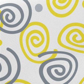 Two-tone Swirl Pattern Midweight Cotton Poplin