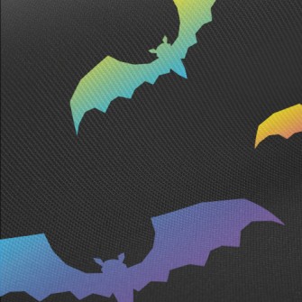 Neon Glow Bat Midweight Cotton Poplin