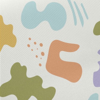 Splash Paint Abstract Color Bl Midweight Cotton Poplin
