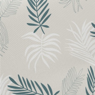 Elegant And Flowing Leaves Midweight Cotton Poplin