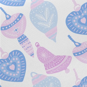 Exotic Christmas Ornaments Midweight Cotton Poplin