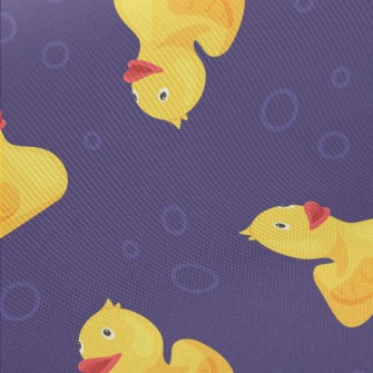 Leisurely Flat-billed Duck Midweight Cotton Poplin