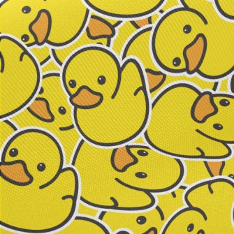 Cute Mini Duck Midweight Cotton Poplin