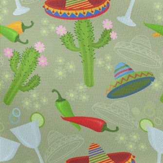 Mexican Hat Cactus Pongee