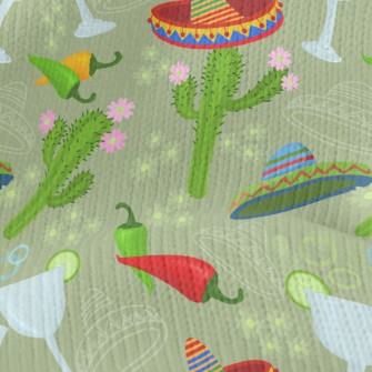 Mexican Hat Cactus Stretch Jersey