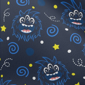 Roaring Three-Eyed Monster Chiffon