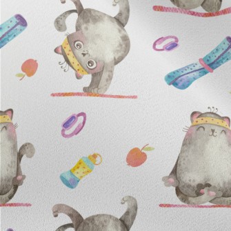 Sports Yoga Cat Chiffon