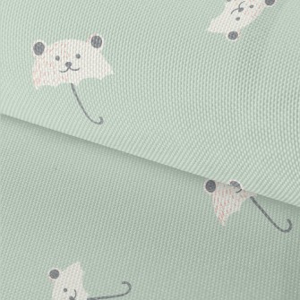 Bear Shaped Umbrella Waterproof Oxford