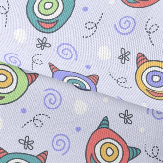 Big-eyed Horned Monster Waterproof Oxford