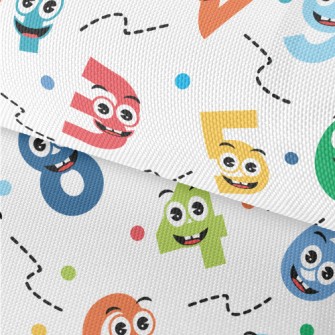 Funny Digital Emoticons Waterproof Oxford