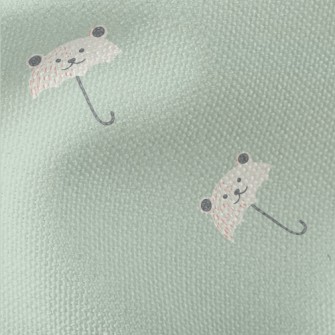 Bear Shaped Umbrella Waterproof Canvas