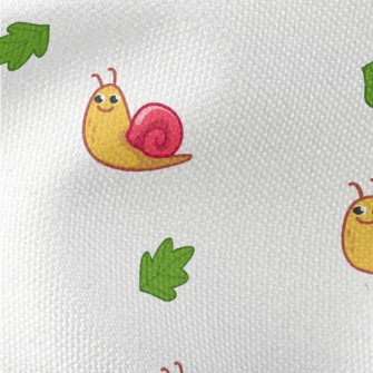 Mini Snail Leaves Waterproof Canvas