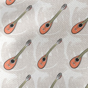 Small Cute Guitar Waterproof Canvas
