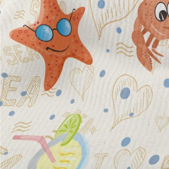 Crab And Starfish Terry
