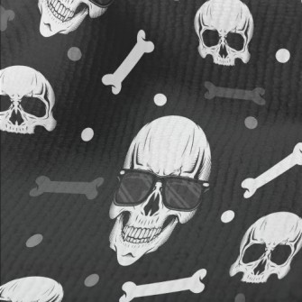 Skull Wearing Sunglasses Terry