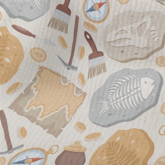 Digging For Dinosaur Fish Foss Terry