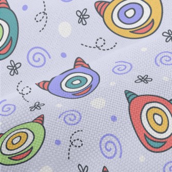 Big-eyed Horned Monster Performance Linen