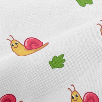 Mini Snail Leaves Performance Linen