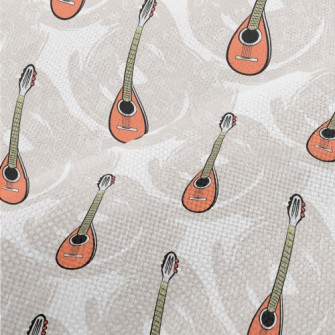 Small Cute Guitar Performance Linen