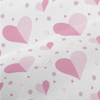 Geometric Color Matching Heart Performance Linen