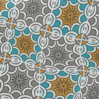 Radiant Flowers Twill