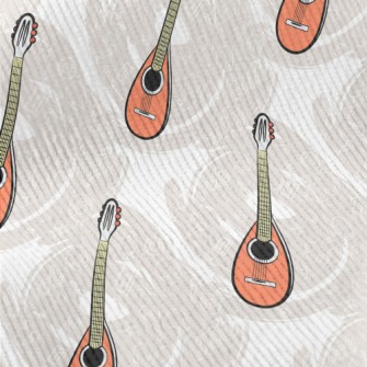 Small Cute Guitar Standard Corduroy