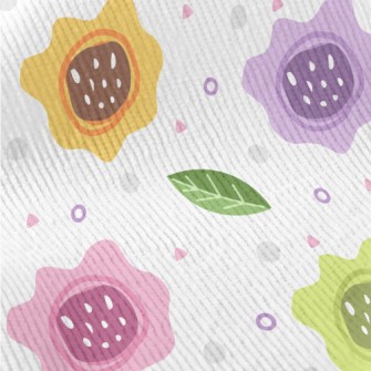 Irregular Flowers Standard Corduroy