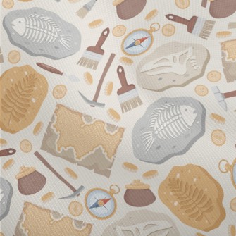 Digging For Dinosaur Fish Foss Dobby