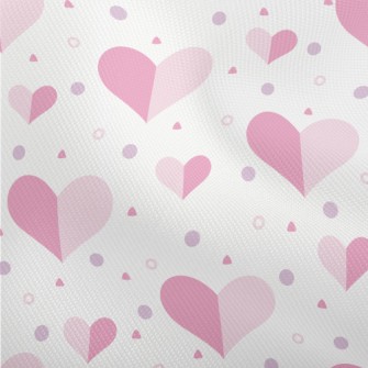 Geometric Color Matching Heart Dobby