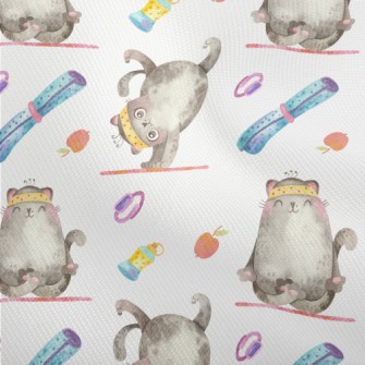 Sports Yoga Cat Dobby