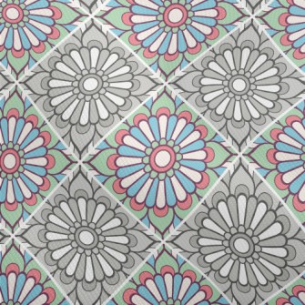 Contrasting Color Flowers Dobby