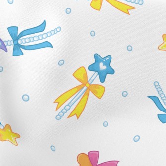 Girl Heart Magic Wand Stretch Ponte