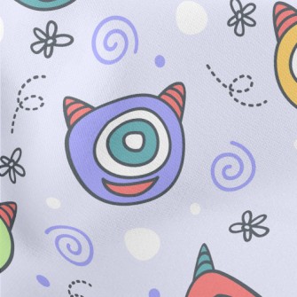 Big-eyed Horned Monster Stretch Ponte