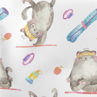 Sports Yoga Cat Stretch Ponte