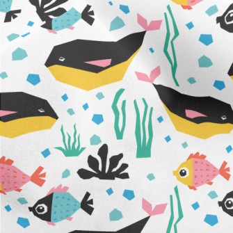 Rare Sea Creatures Micro Fleece