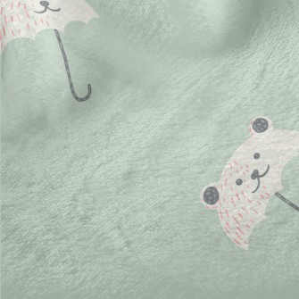 Bear Shaped Umbrella Minky