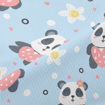 Smiling Panda Piqué