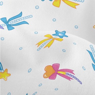 Girl Heart Magic Wand Lightweight Performance Linen