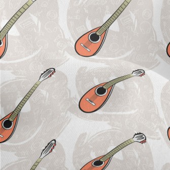 Small Cute Guitar Lightweight Performance Linen