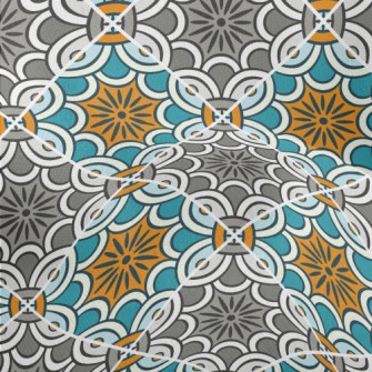 Radiant Flowers Lightweight Performance Linen