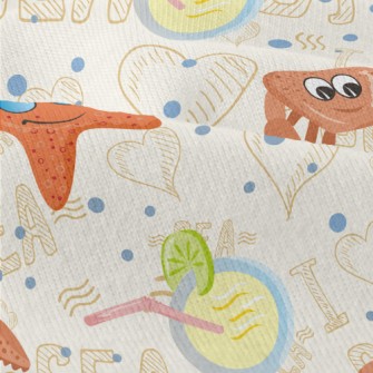 Crab And Starfish Modern Jersey