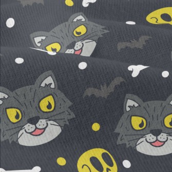Evil Cat Skeleton Modern Jersey