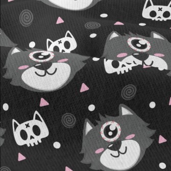 Halloween One-eyed Cat Modern Jersey