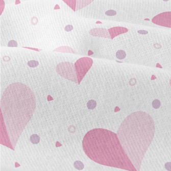 Geometric Color Matching Heart Modern Jersey