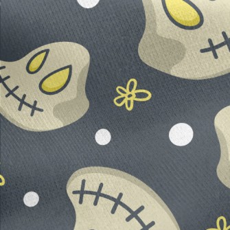 Evil Eyes Monster Jersey Backed Fleece