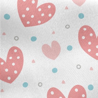 A Little Love Jersey Backed Fleece